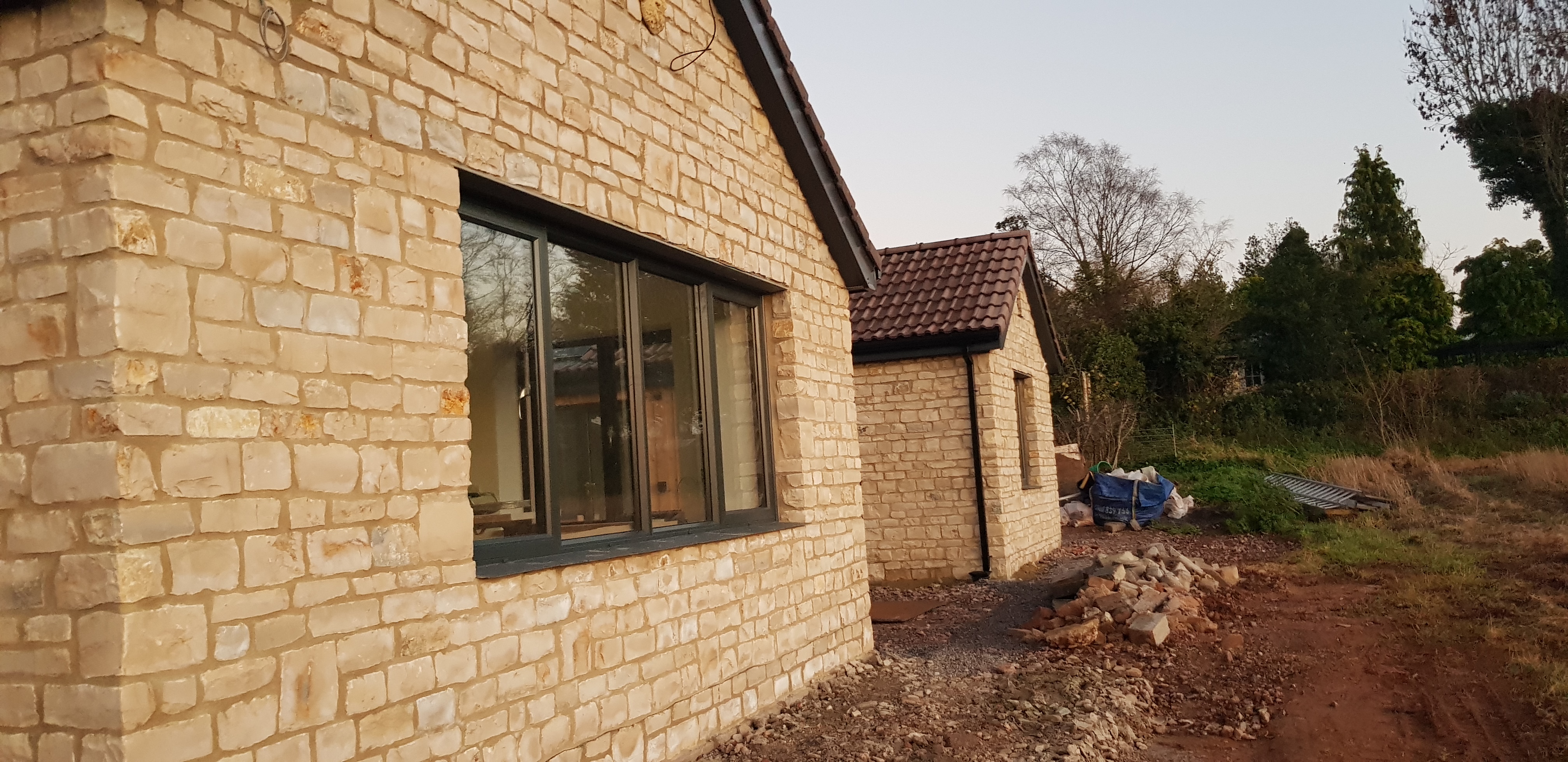 The Apple Yard - New Build Bungalow - Natural Stone Finish