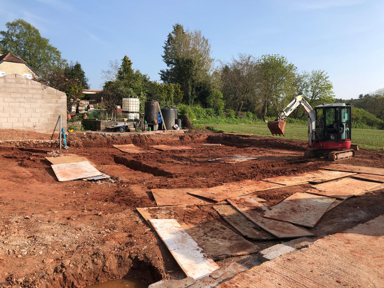 The Apple Yard - New Build Bungalow - Groundworks