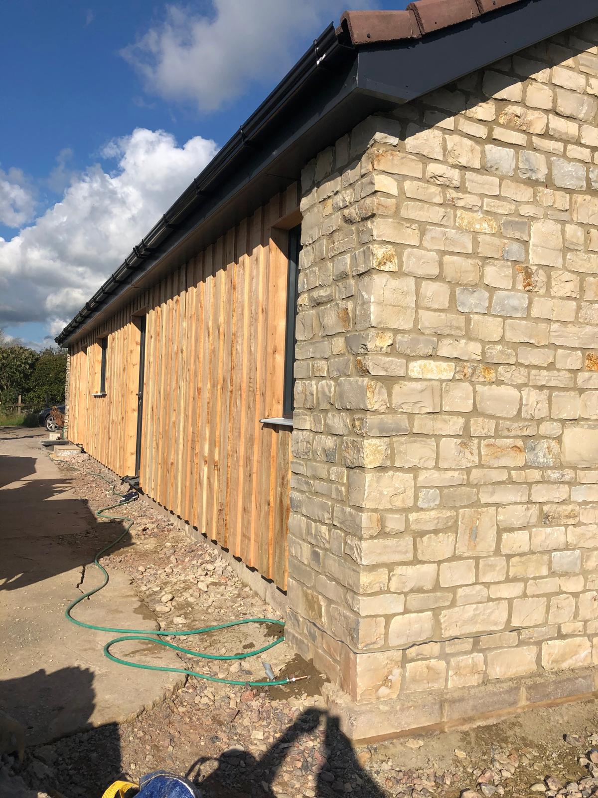 The Apple Yard - New Build Bungalow - Stone / Cladding Combination