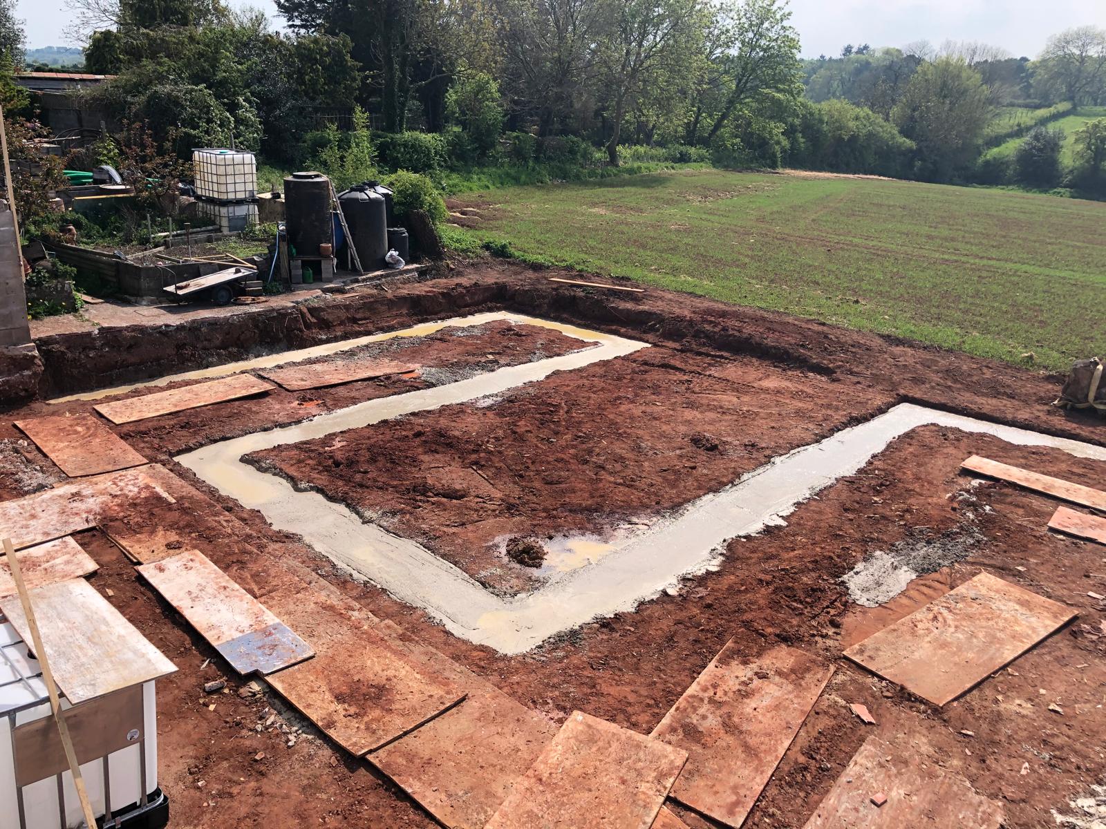 The Apple Yard - New Build Bungalow - Groundworks