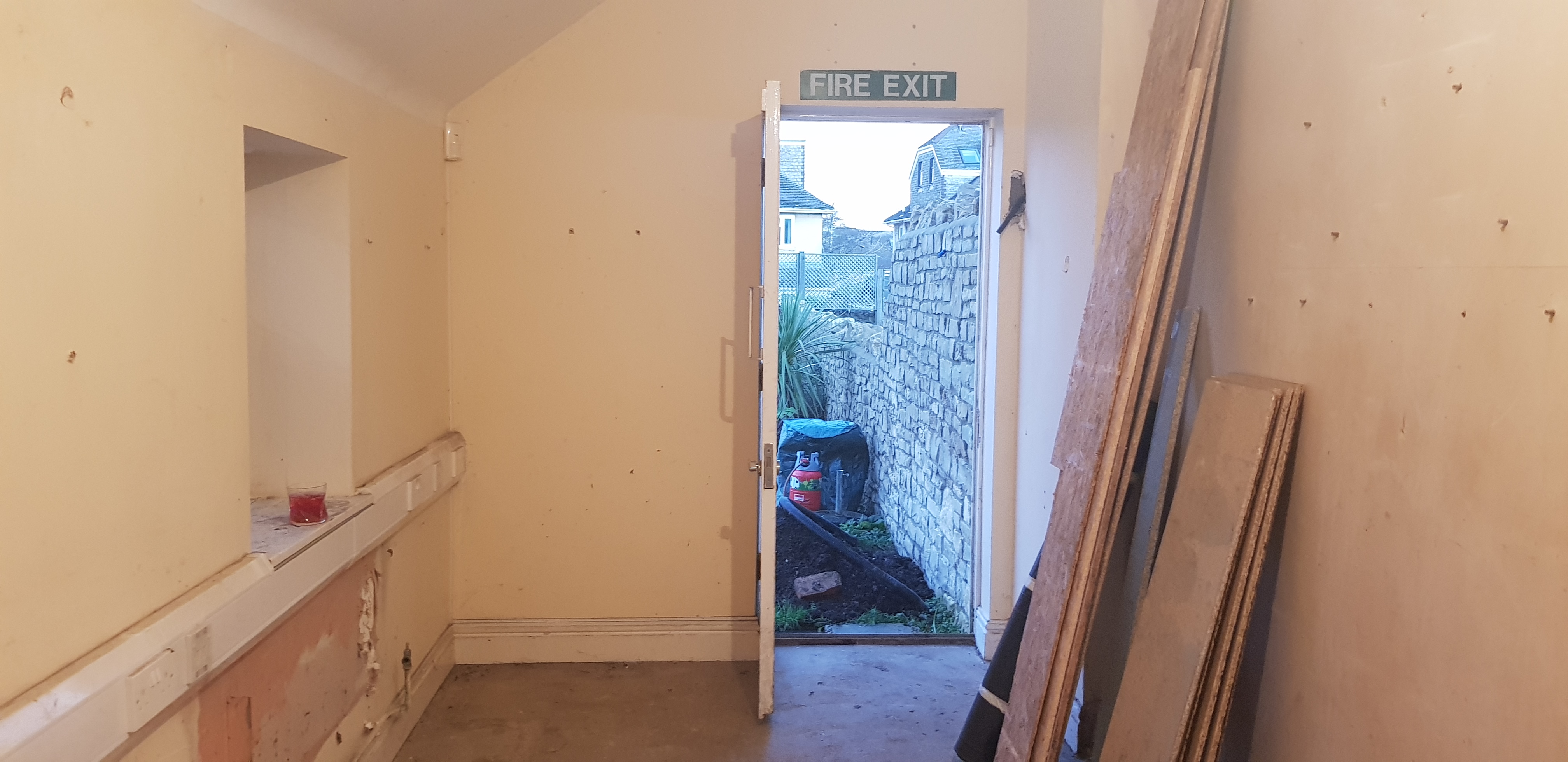 Extension & External Groundworks - Demolition