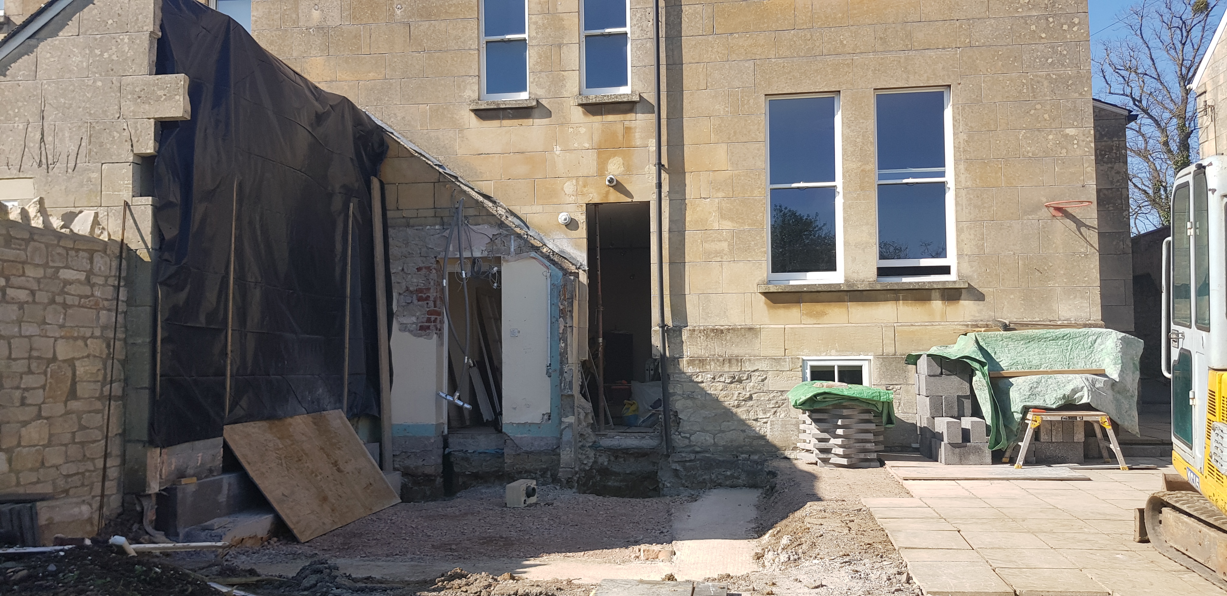 Extension & External Groundworks - Foundation