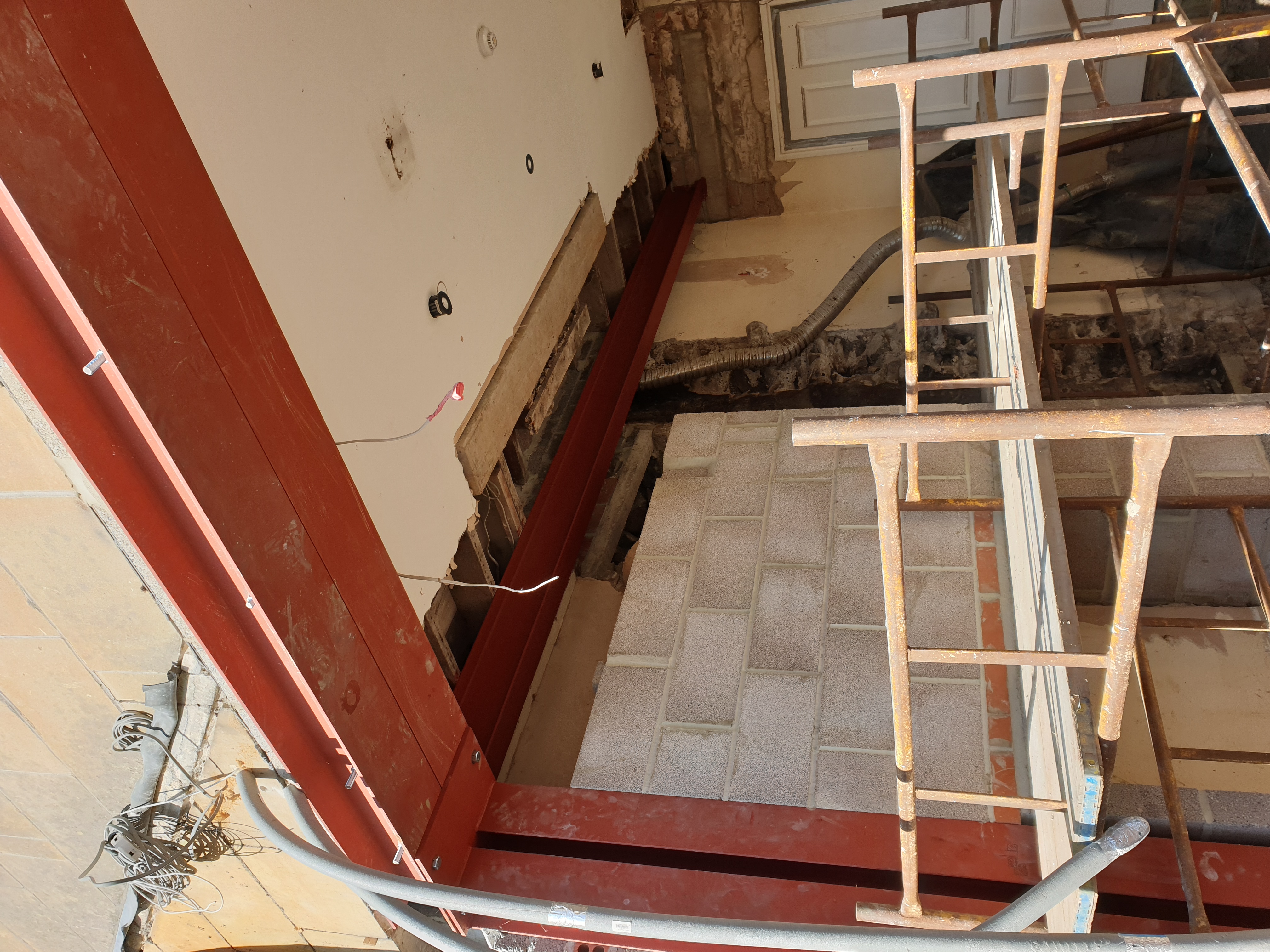 Extension & External Groundworks - Steelwork