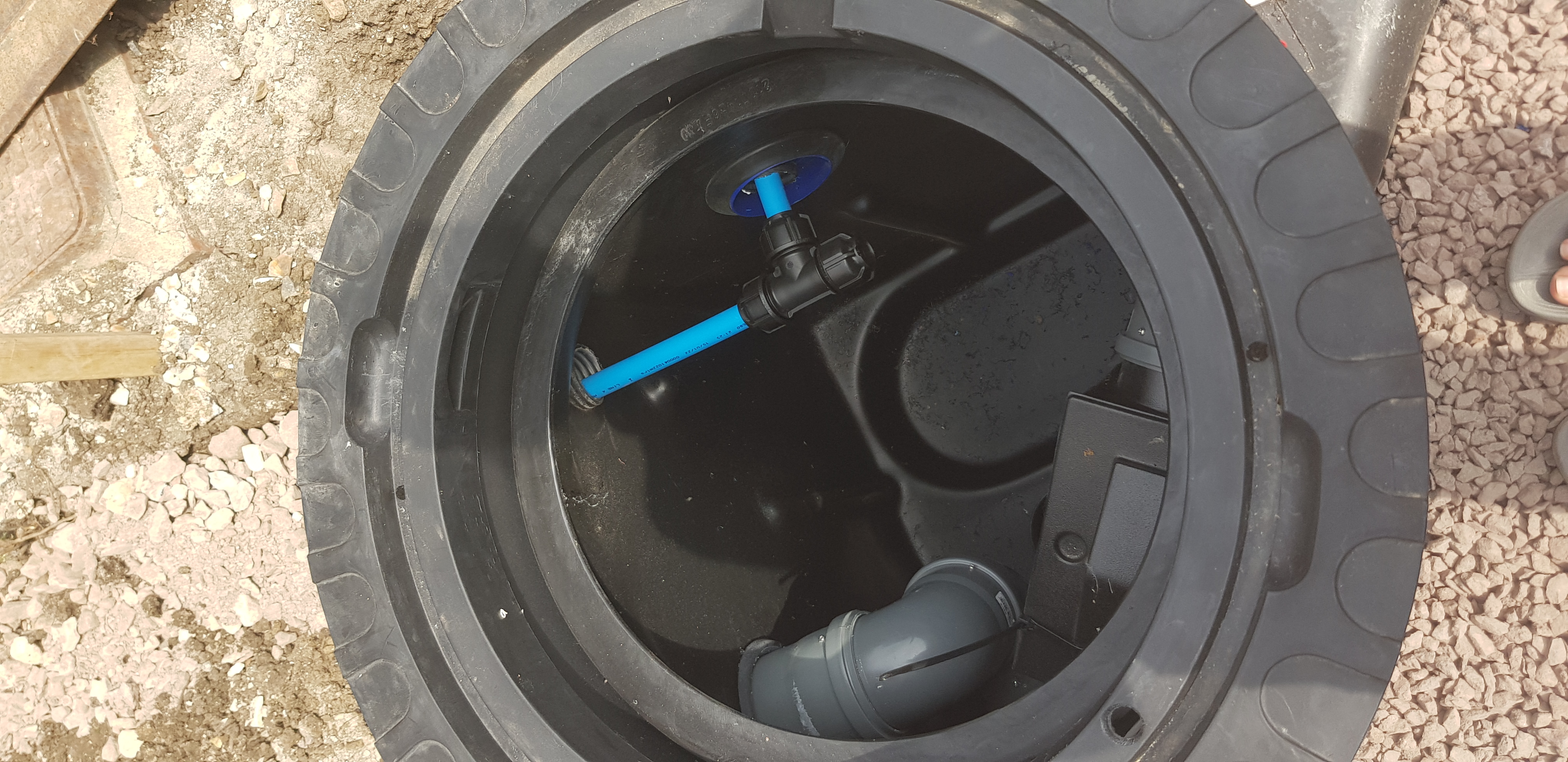 Extension & External Groundworks - Tank Installation