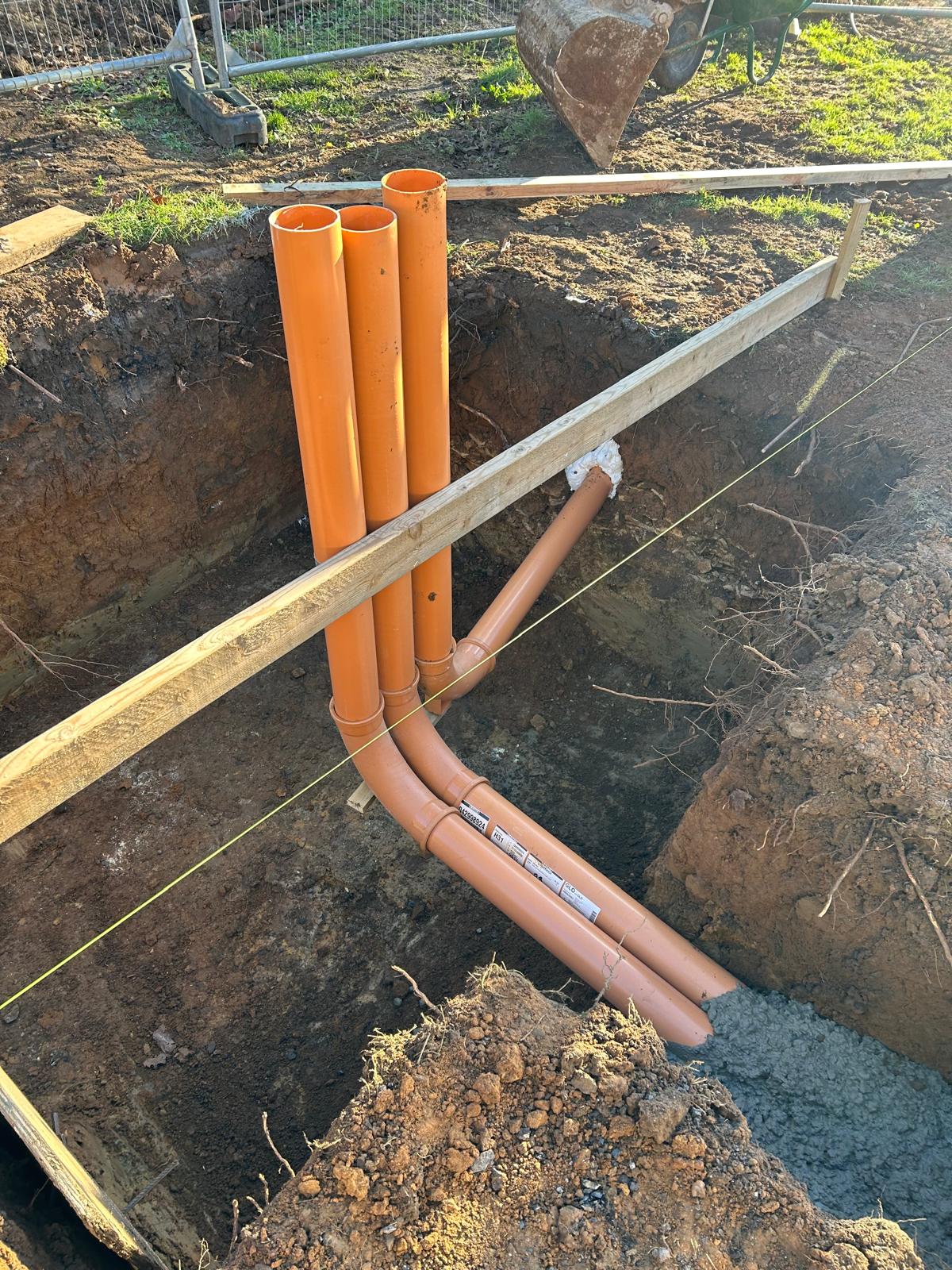 Castle Combe Race Circuit - New Entrance - Foundation and Base Work