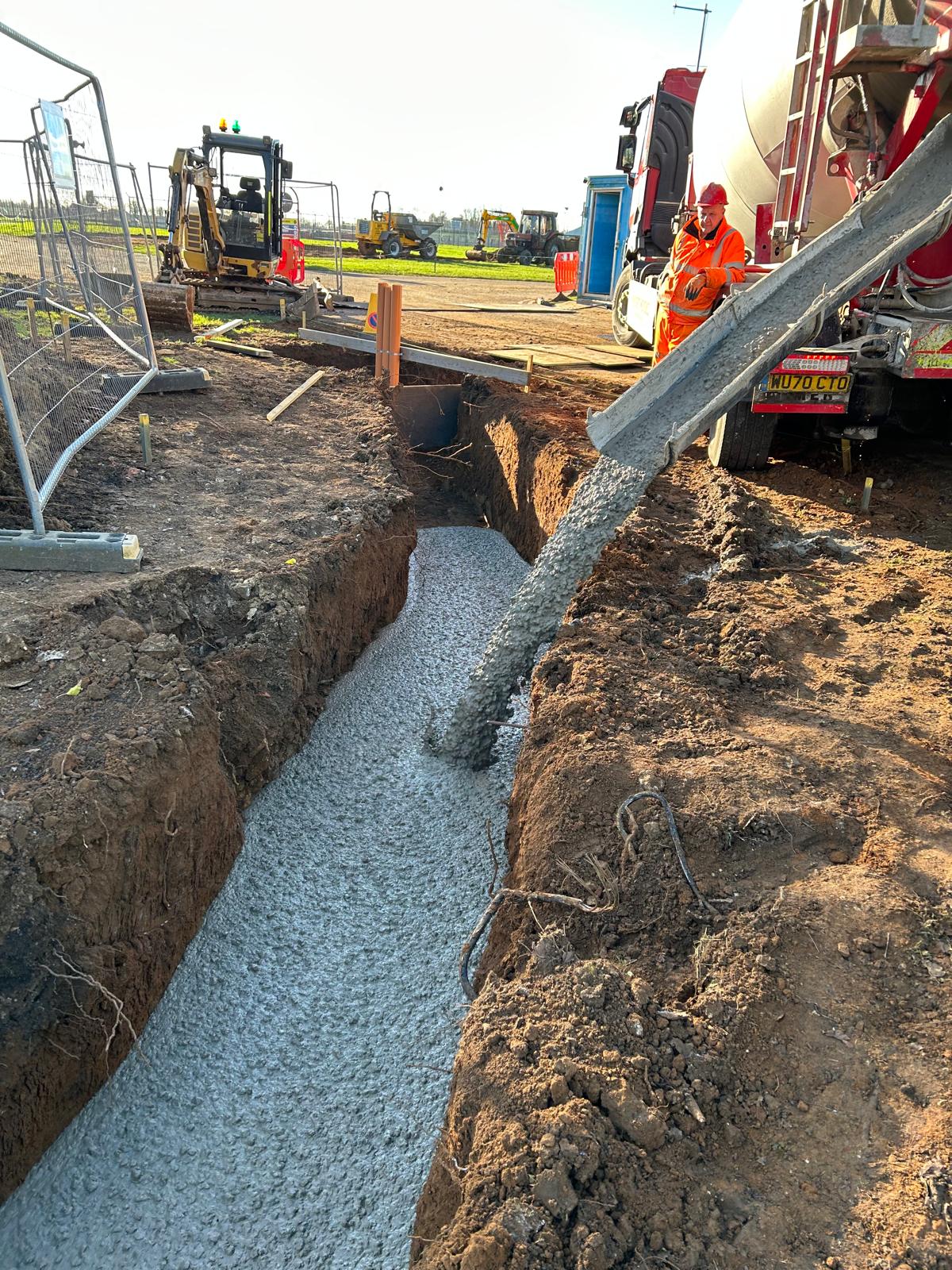 Castle Combe Race Circuit - New Entrance - Foundation