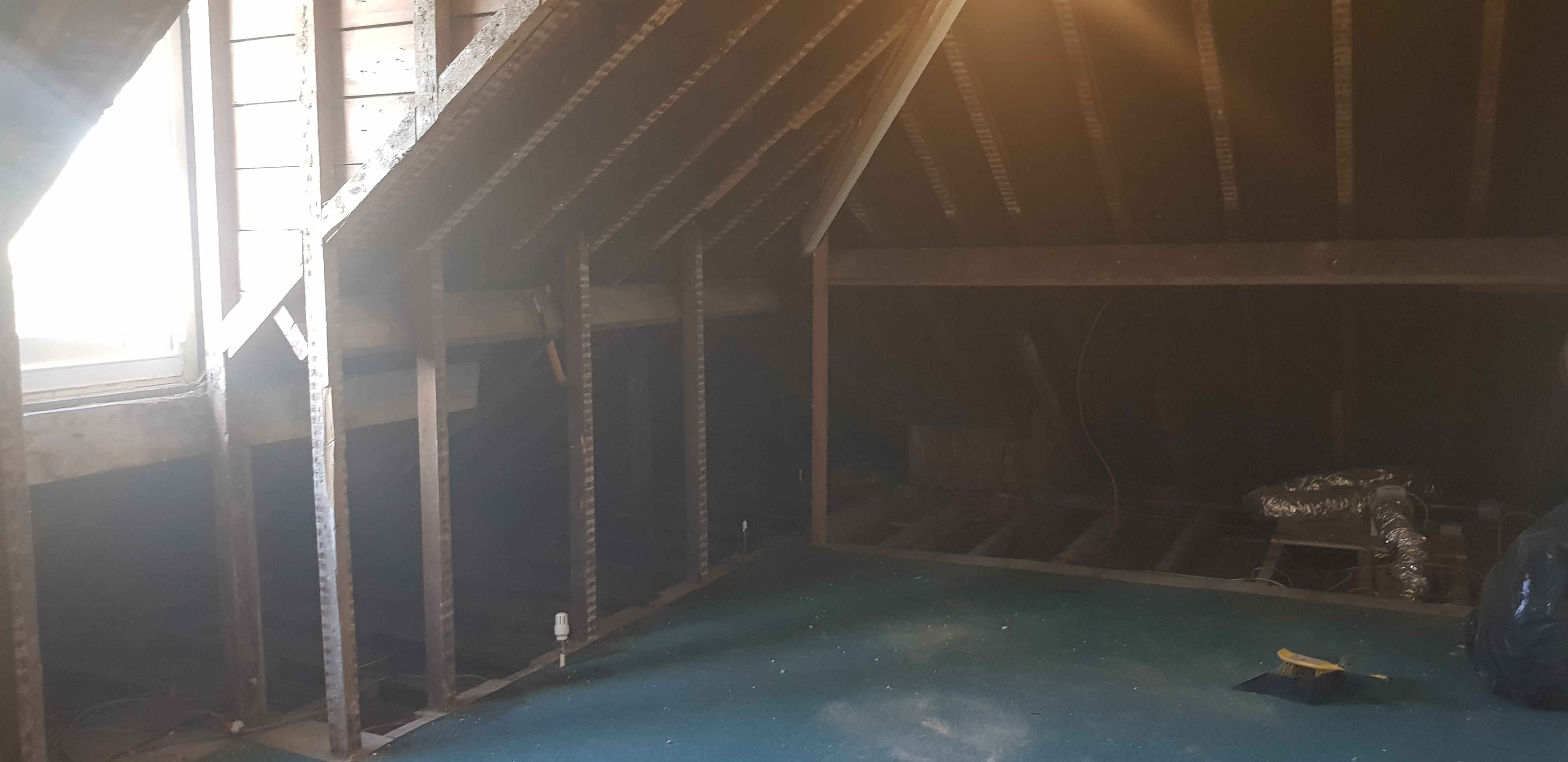 Loft Conversion - Existing Loft Space Before Conversion