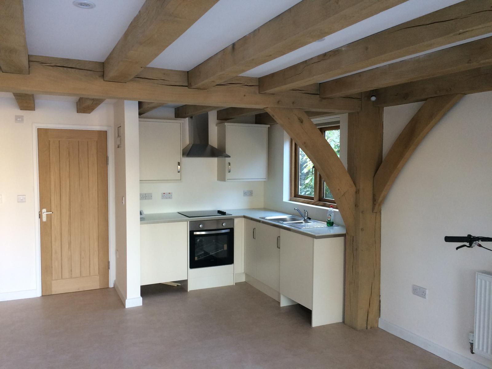 Oak Frame Buildings - Finishing Works